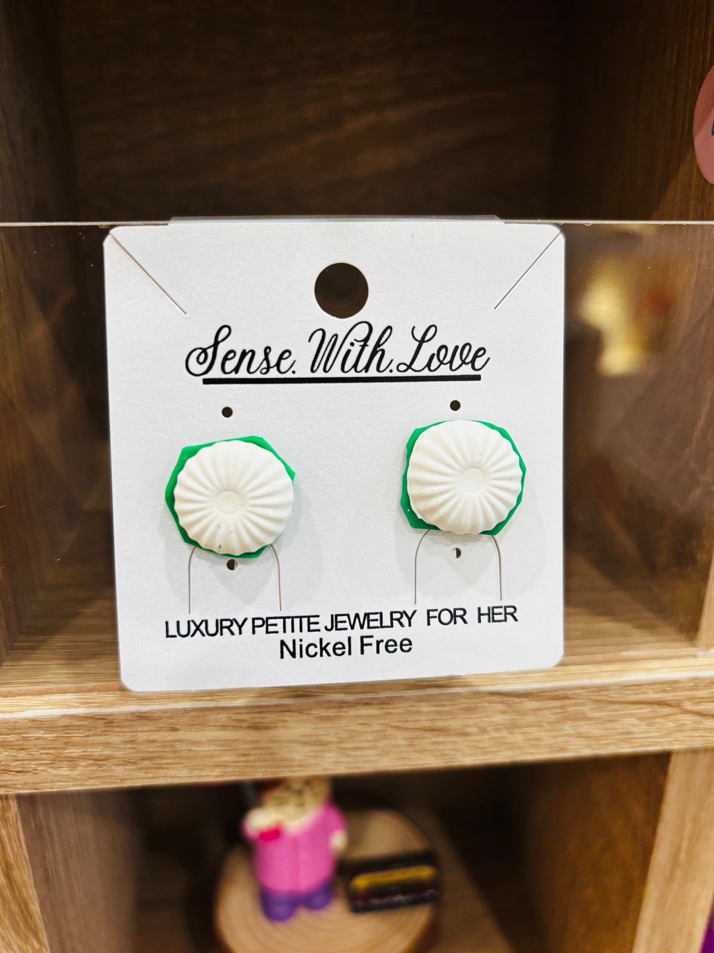 Kueh Tutu Earrings